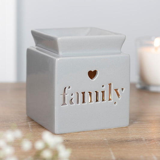 Grey Cut Out 'Family' Burner