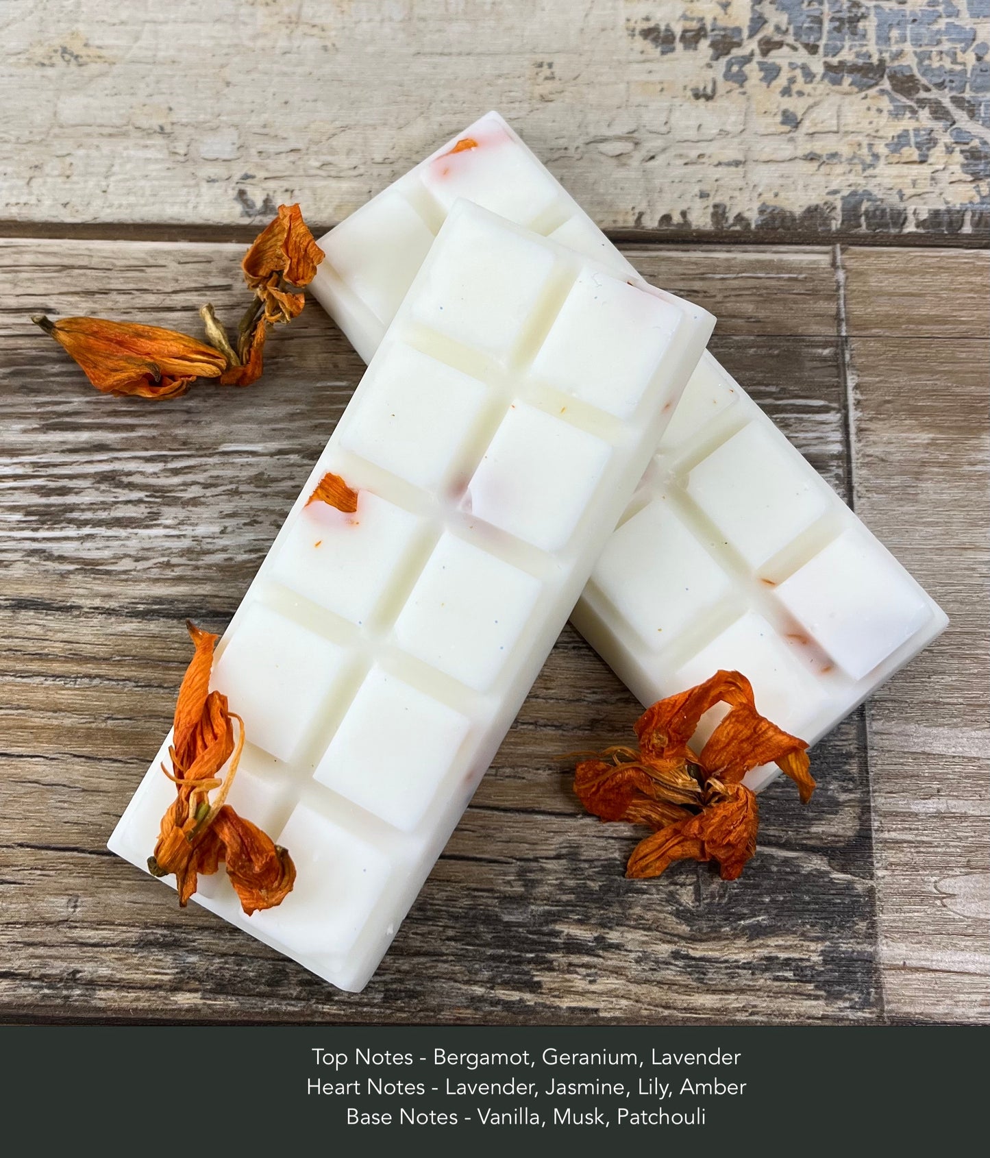 White Musk & Amber Snap Bar Wax Melt