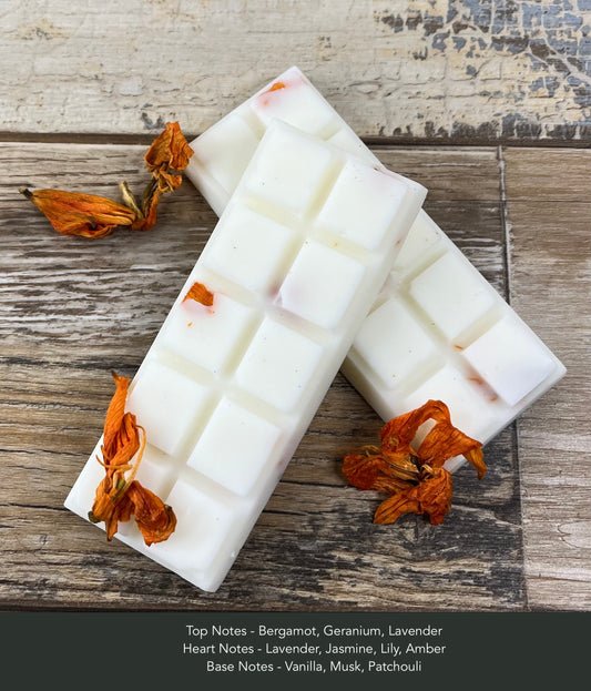 White Musk & Amber Snap Bar Wax Melt